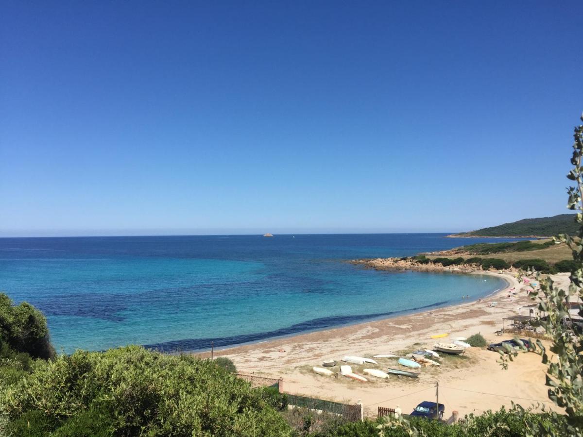 Ajaccio magnifique T2 37m2 centre ville vue mer au bord de la plage Neuf 4 couchages balcon parking privé fermé Clim wifi Exterior foto